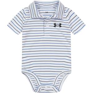 imageUnder Armour babyboys Logo Polo BodysuitWhite  Core