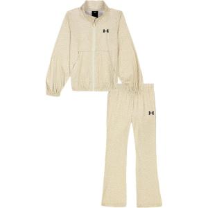 imageUnder Armour babygirls Ua Terrazzo Leopard Heart SetShort SetAll Over Print Stone Full Zip