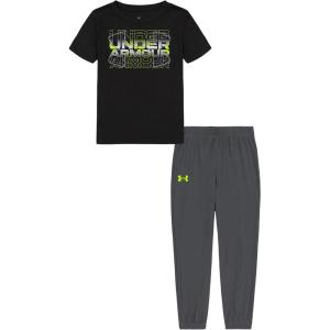 imageUnder Armour boys Hoodie Set Bottoms ampamp Hoodie Lightweight ampamp Relaxed Fit Zip UpBlack Translucent