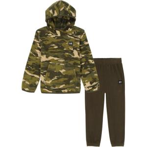 imageUnder Armour boys Hoodie Set Bottoms ampamp Hoodie Lightweight ampamp Relaxed Fit Zip UpCanteen Green Hundo Hoodie