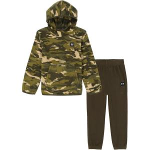 imageUnder Armour boys Hoodie Set Bottoms ampamp Hoodie Lightweight ampamp Relaxed Fit Zip UpCanteen Green Reaper