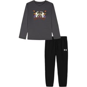 imageUnder Armour boys Hoodie Set Bottoms ampamp Hoodie Lightweight ampamp Relaxed Fit Zip UpCastlerock Football Logo