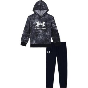 imageUnder Armour boys Hoodie Set Bottoms ampamp Hoodie Lightweight ampamp Relaxed Fit Zip UpCastlerock Freedom