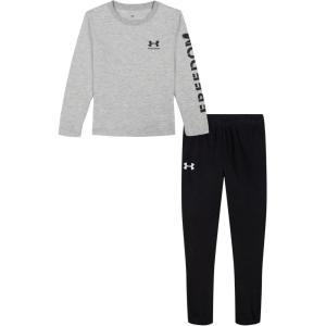 imageUnder Armour boys Hoodie Set Bottoms ampamp Hoodie Lightweight ampamp Relaxed Fit Zip UpMod Gray Spray