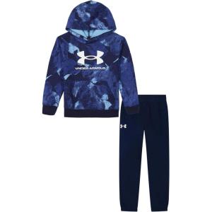 imageUnder Armour boys Hoodie Set Bottoms ampamp Hoodie Lightweight ampamp Relaxed Fit Zip UpNavy Rock Camo