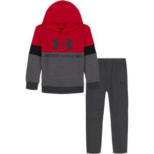 imageUnder Armour boys Hoodie Set Bottoms ampamp Hoodie Lightweight ampamp Relaxed Fit Zip UpRed Rival Hoodie
