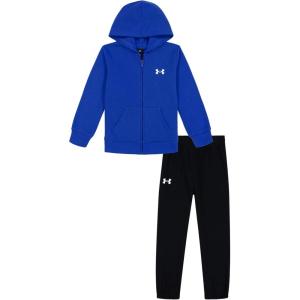 imageUnder Armour boys Hoodie Set Bottoms ampamp Hoodie Lightweight ampamp Relaxed Fit Zip UpTeam Royal Full Zip