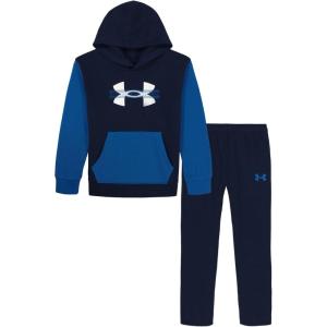 imageUnder Armour boys Hoodie Set Bottoms ampamp Hoodie Lightweight ampamp Relaxed Fit Zip UpWashed Navy Pull Over Hoodie