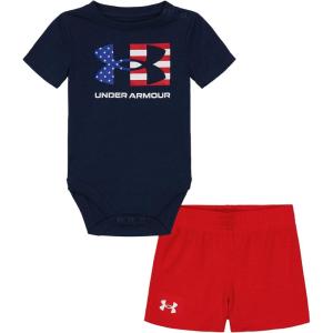 imageUnder Armour boys Outdoor Set Cohesive Pants Or Shorts ampamp TopAcademy Icon Flag