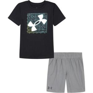 imageUnder Armour boys Outdoor Set Cohesive Pants Or Shorts ampamp TopBlack  Gradient