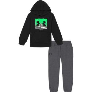 imageUnder Armour boys Outdoor Set Cohesive Pants Or Shorts ampamp TopBlack Logo  Hoodie