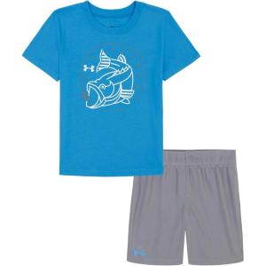 imageUnder Armour boys Outdoor Set Cohesive Pants Or Shorts ampamp TopCapri Bass