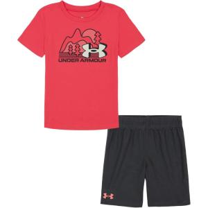 imageUnder Armour boys Outdoor Set Cohesive Pants Or Shorts ampamp TopRed Solstice