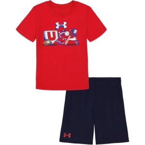 imageUnder Armour boys Outdoor Set Cohesive Pants Or Shorts ampamp TopRed Usa Baseball