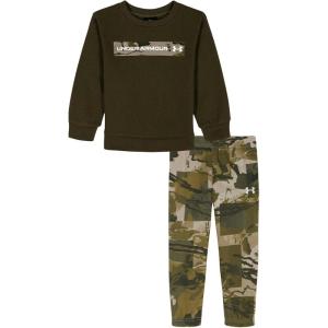 imageUnder Armour boys Short Sleeve Tee and Jogger SetMarine Green All Over Print