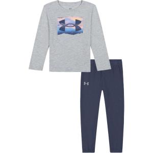 imageUnder Armour boys Short Sleeve Tee and Jogger SetMod Gray Scenic