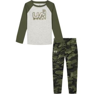 imageUnder Armour boys Short Sleeve Tee and Jogger SetSummit White Hunt