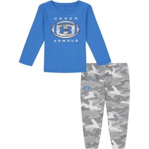 imageUnder Armour boys Short Sleeve Tee and Jogger SetWater Neo Camo