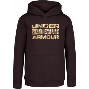 imageUnder Armour girls Hoodie SetBrown Obsidian  Stacked Camo
