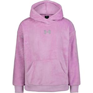 imageUnder Armour girls Hoodie SetPink Dawn Allover Sherpa