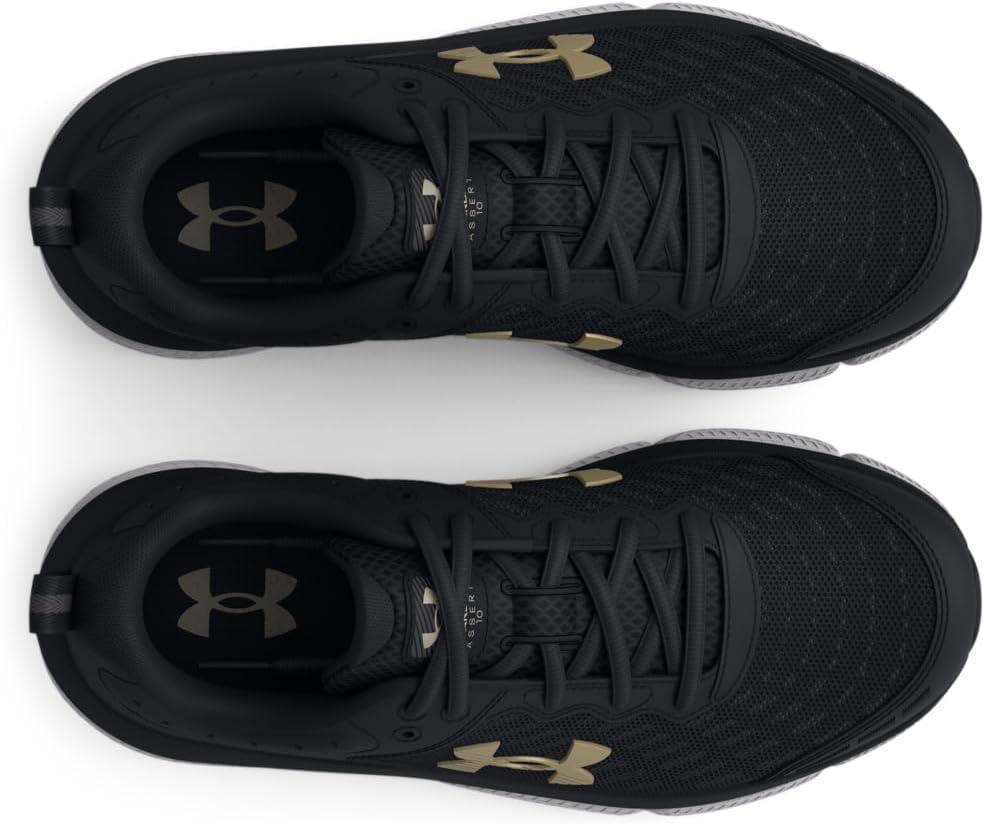 imageUnder Armour Boys Grade School Assert 10001 BlackBlackMetallic Gold