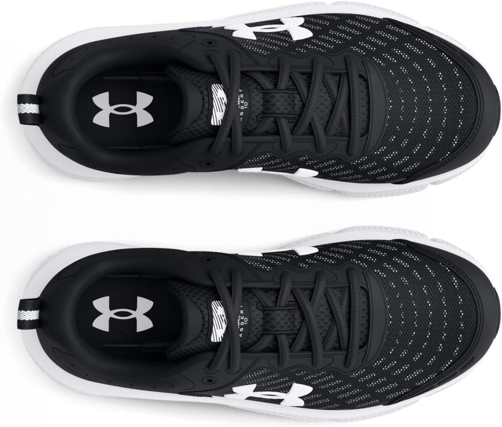 imageUnder Armour Boys Grade School Assert 10001 BlackWhiteWhite