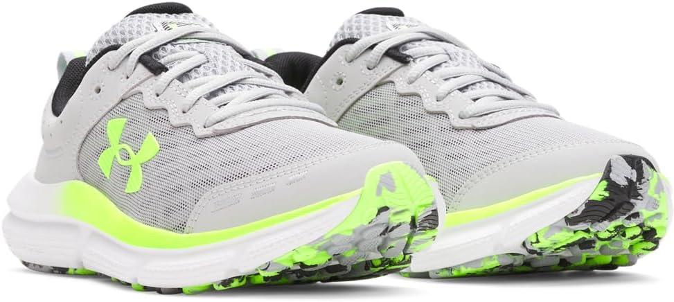 imageUnder Armour Boys Grade School Assert 10012 Mod GrayBlackHyper Green