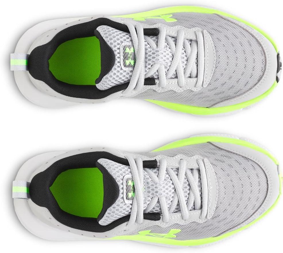 imageUnder Armour Boys Grade School Assert 10012 Mod GrayBlackHyper Green