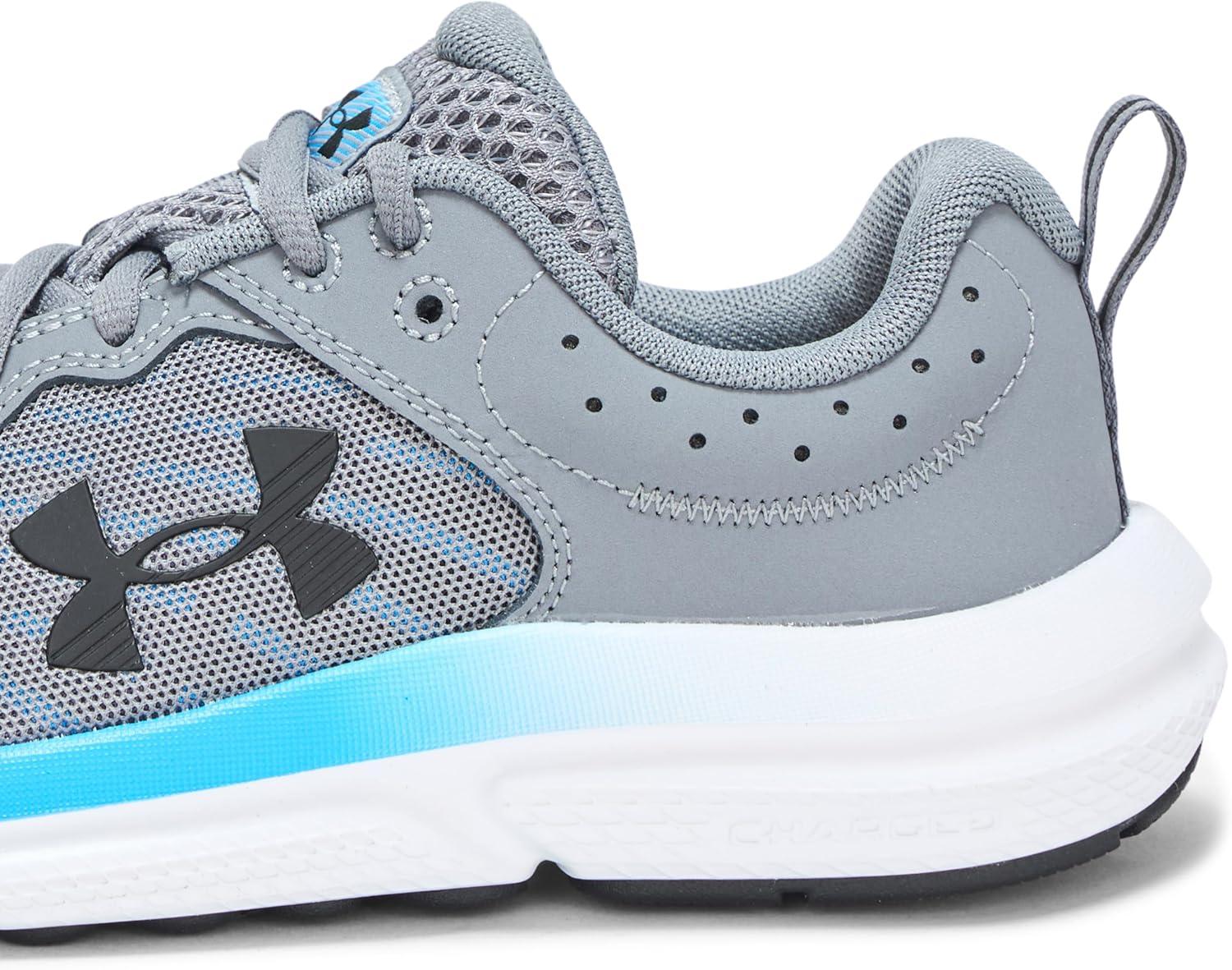 imageUnder Armour Boys Grade School Assert 10024 Titan GrayElectric BlueBlack