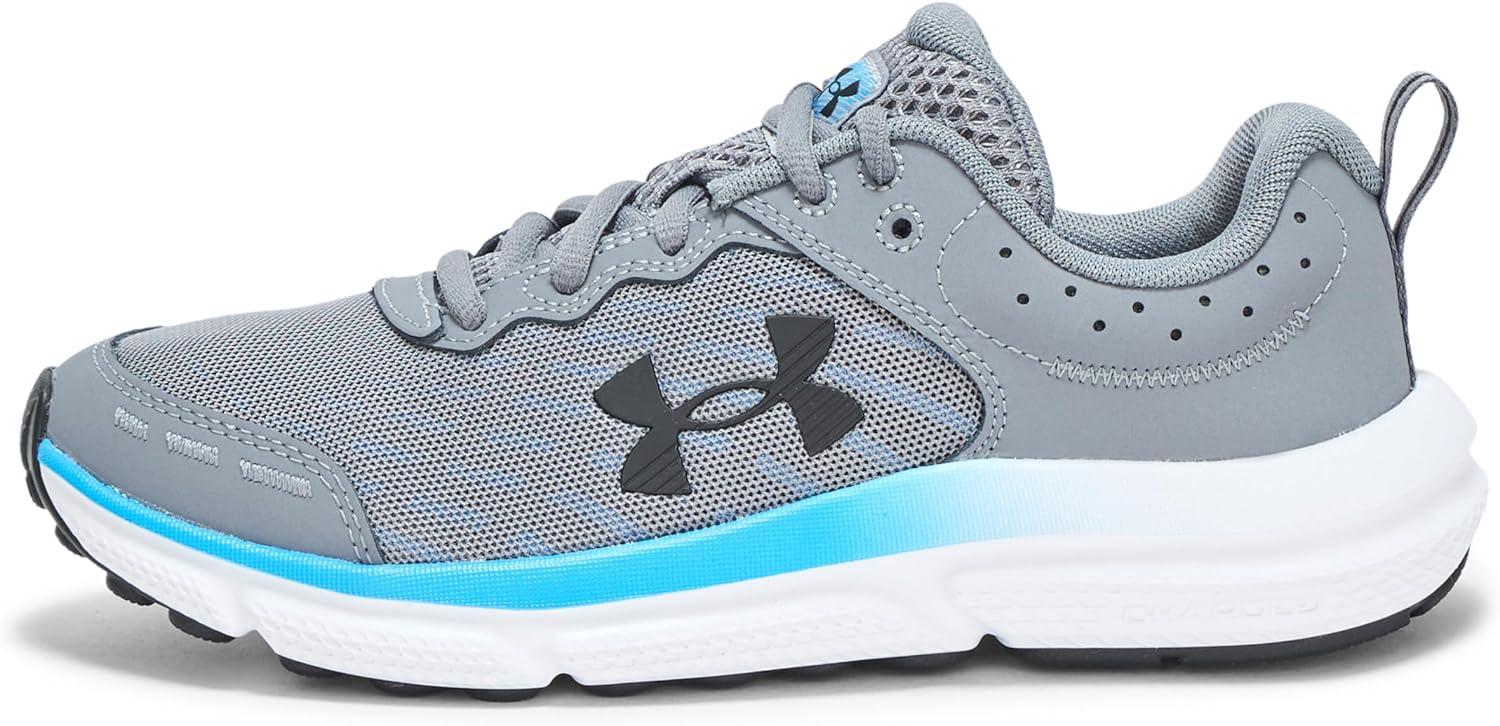 imageUnder Armour Boys Grade School Assert 10024 Titan GrayElectric BlueBlack
