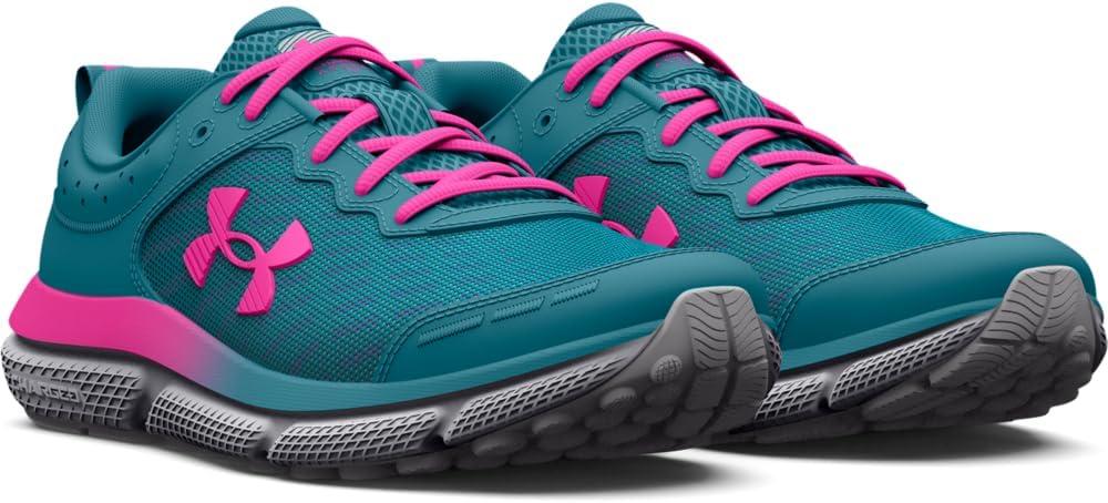 imageUnder Armour Boys Grade School Assert 10100 Halo GrayPink SugarIridescent