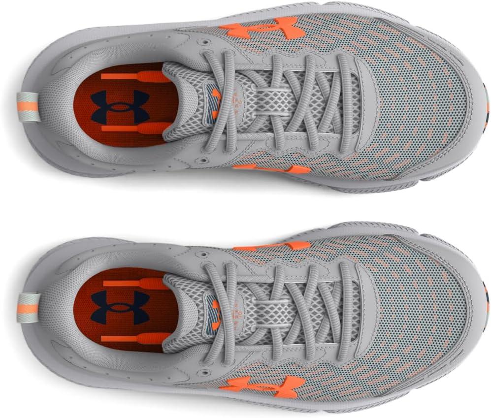 imageUnder Armour Boys Grade School Assert 10103 Mod GrayOrange BlastOrange Blast