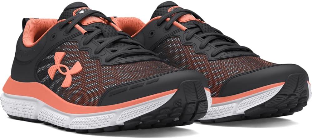 imageUnder Armour Boys Grade School Assert 10104 AnthraciteWhiteFlare Orange