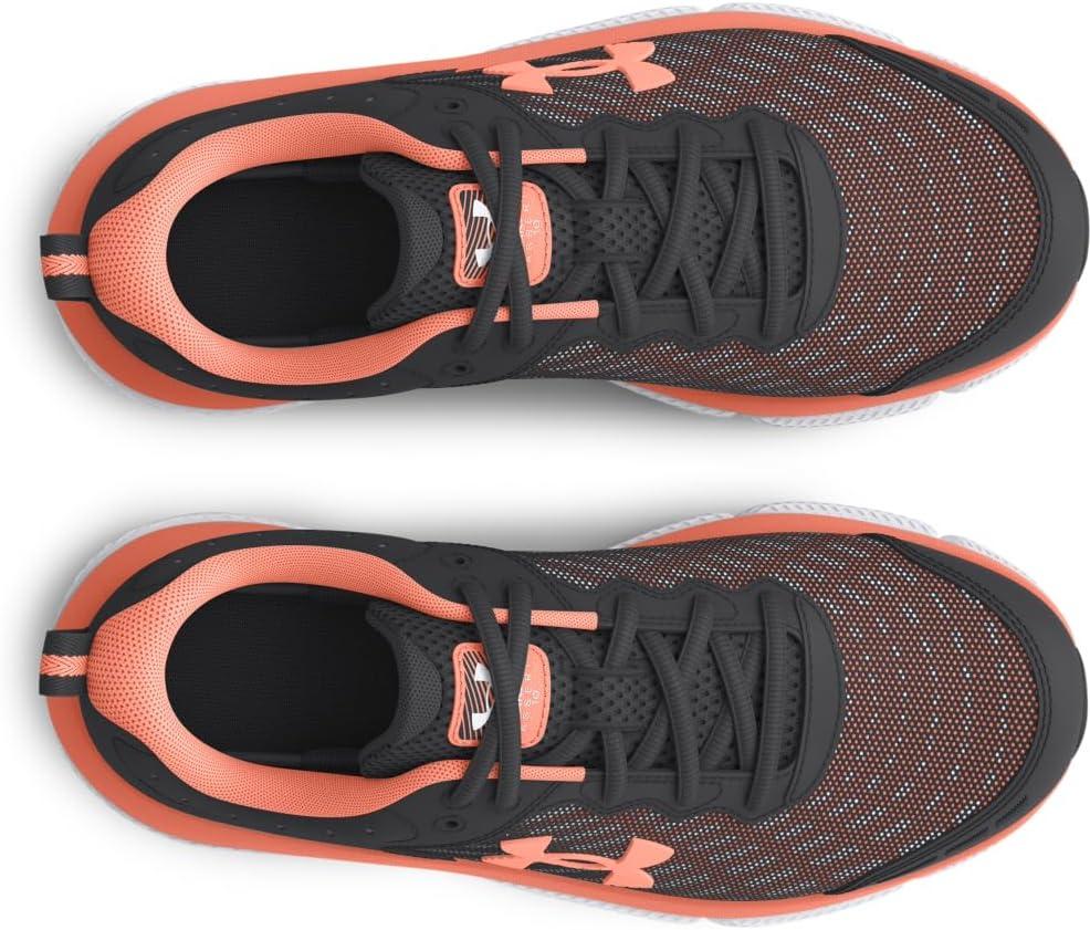 imageUnder Armour Boys Grade School Assert 10104 AnthraciteWhiteFlare Orange