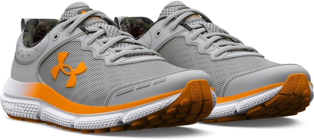 imageUnder Armour Boys Grade School Assert 10104 Mod GrayFormula OrangeFormula Orange