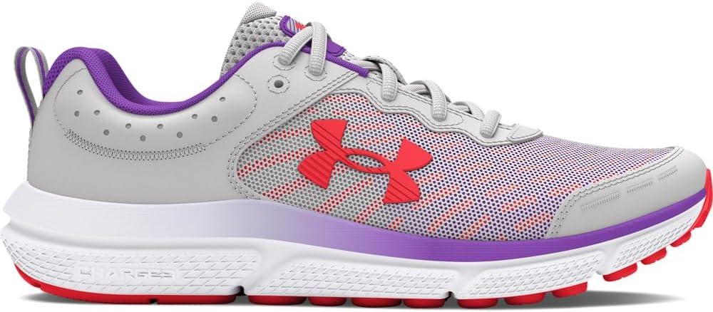 imageUnder Armour Boys Grade School Assert 10105 Distant GrayLavishRacer Red