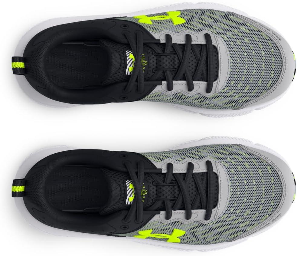 imageUnder Armour Boys Grade School Assert 10105 Mod GrayBlackHigh Vis Yellow