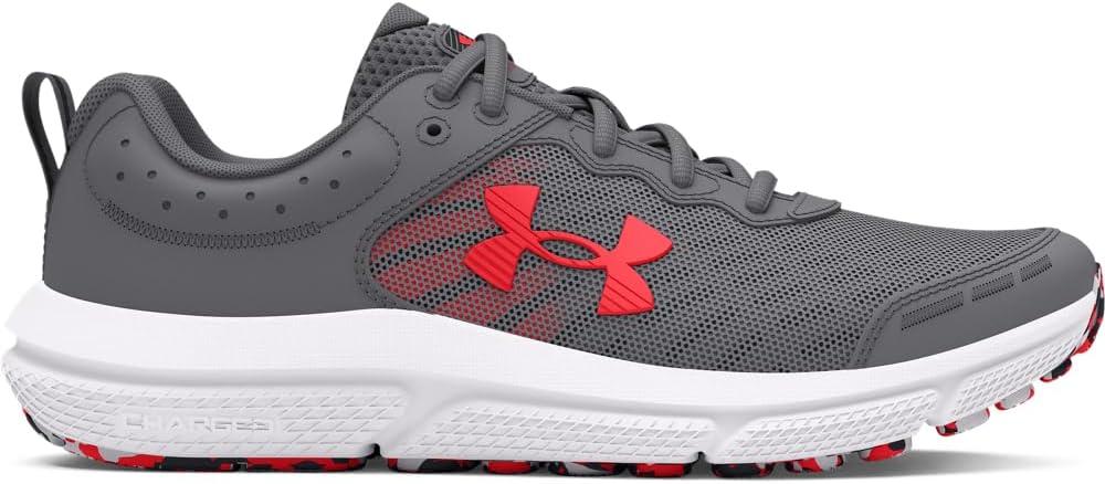 imageUnder Armour Boys Grade School Assert 10108 Titan GrayBlackRacer Red