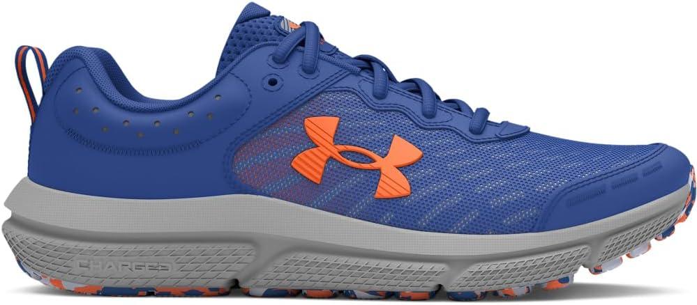 imageUnder Armour Boys Grade School Assert 10400 Tech BlueMod GrayOrange Blast