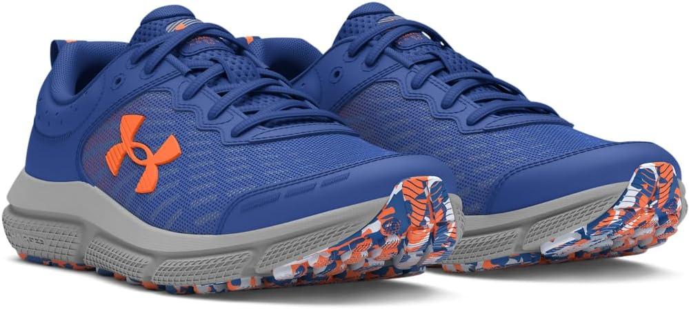 imageUnder Armour Boys Grade School Assert 10400 Tech BlueMod GrayOrange Blast
