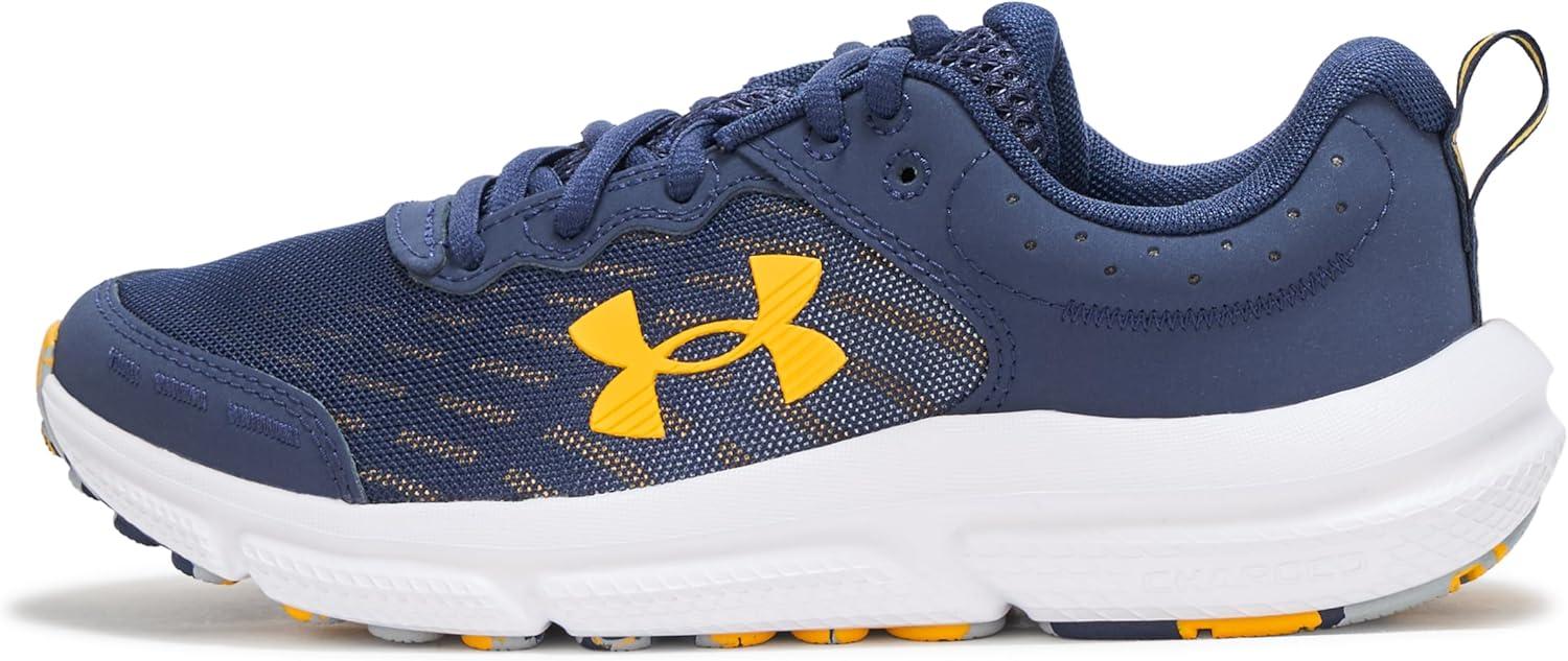 imageUnder Armour Boys Grade School Assert 10410 Midnight NavyMod GrayCampus Gold