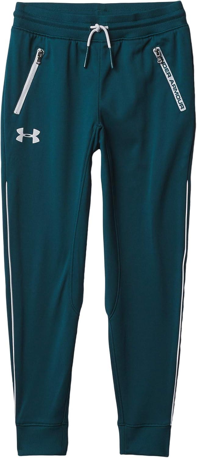 imageUnder Armour Boys Pennant Tapered PantsBlackout Teal 461Halo Gray