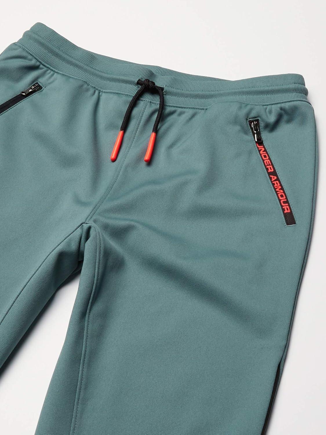 imageUnder Armour Boys Pennant Tapered PantsLichen Blue 424Black