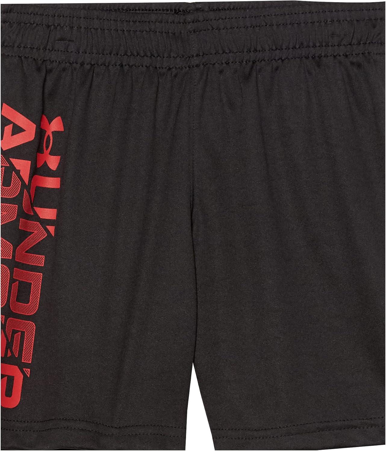 imageUnder Armour Boys Prototype Short Elastic Waistband Soft ampamp ComfortableBlack  Wordmark