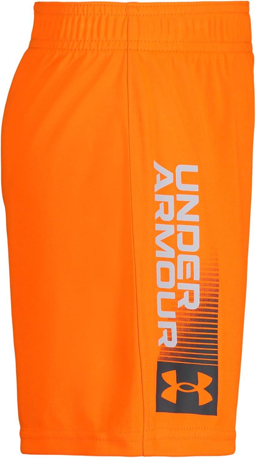 imageUnder Armour Boys Prototype Short Elastic Waistband Soft ampamp ComfortableBlaze Orange