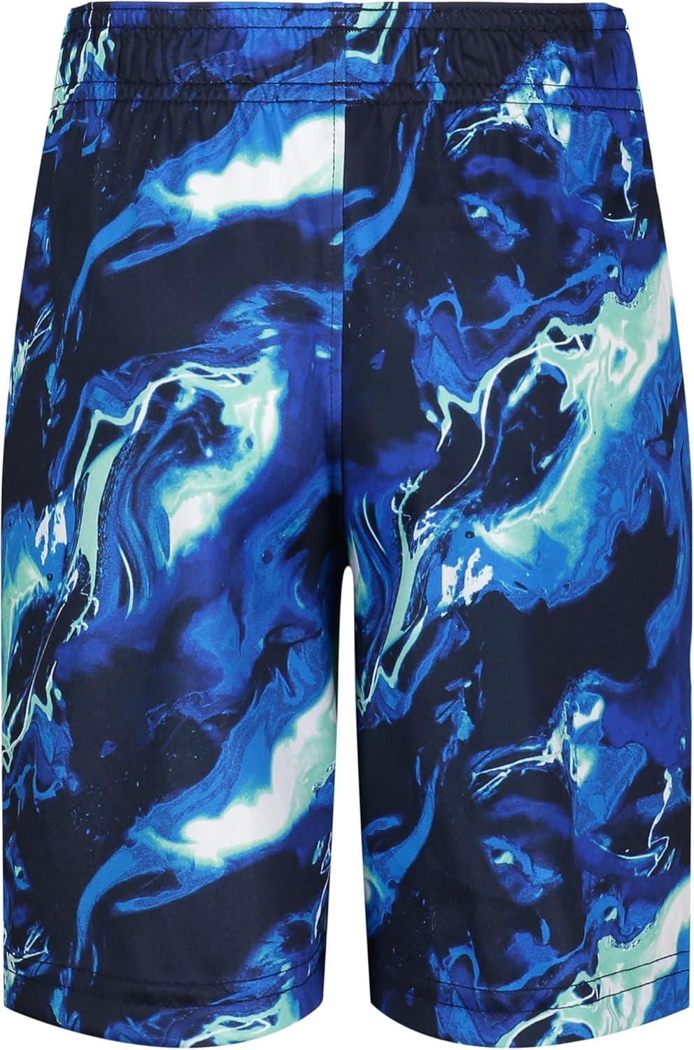 imageUnder Armour Boys Prototype Short Elastic Waistband Soft ampamp ComfortableMidnight Navy Varnish