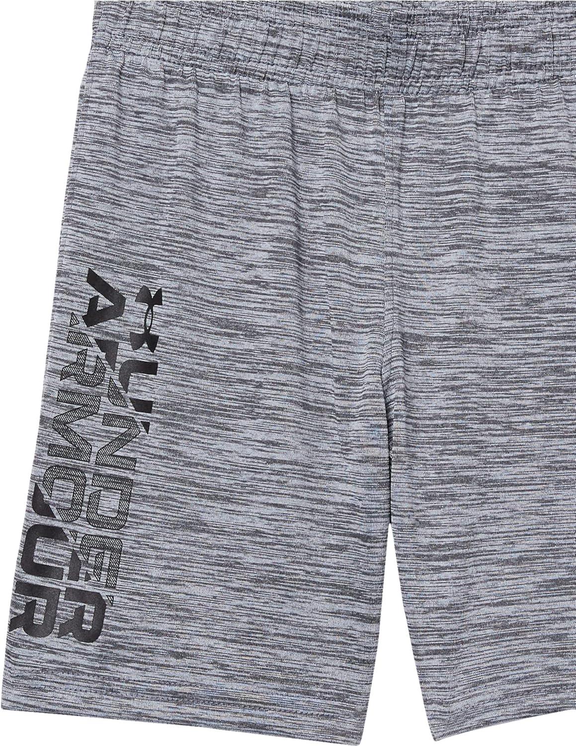 imageUnder Armour Boys Prototype Short Elastic Waistband Soft ampamp ComfortablePitch GrayBlack Sp22