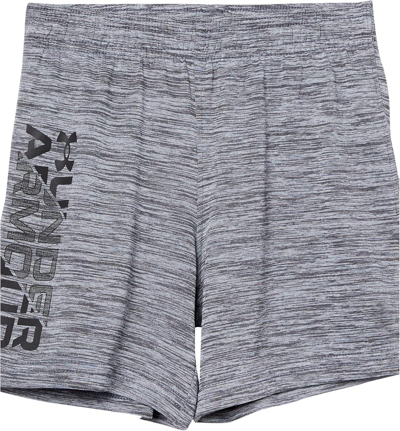 imageUnder Armour Boys Prototype Short Elastic Waistband Soft ampamp ComfortablePitch GrayBlack Sp22