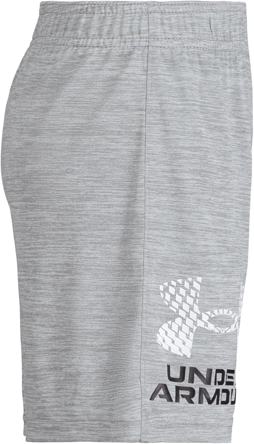 imageUnder Armour Boys Prototype Short Elastic Waistband Soft ampamp ComfortableSteel