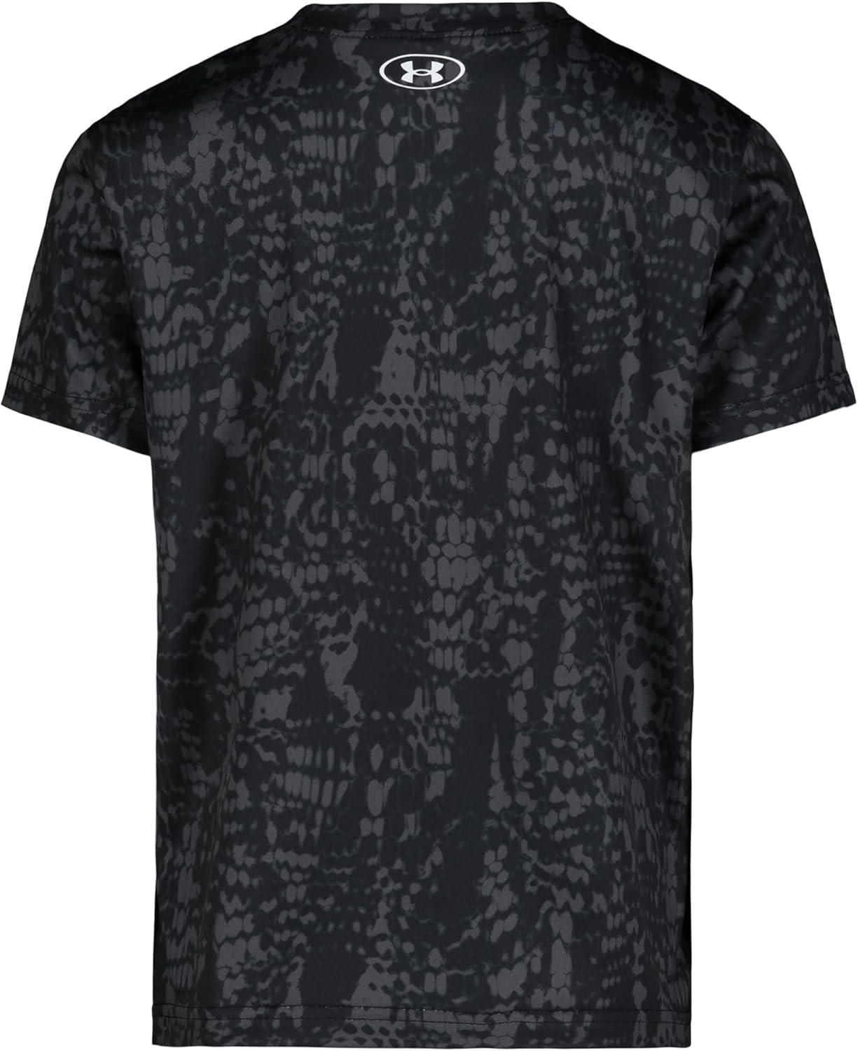 imageUnder Armour Boys Shirt Crewneck Lightweight and BreathableBlack